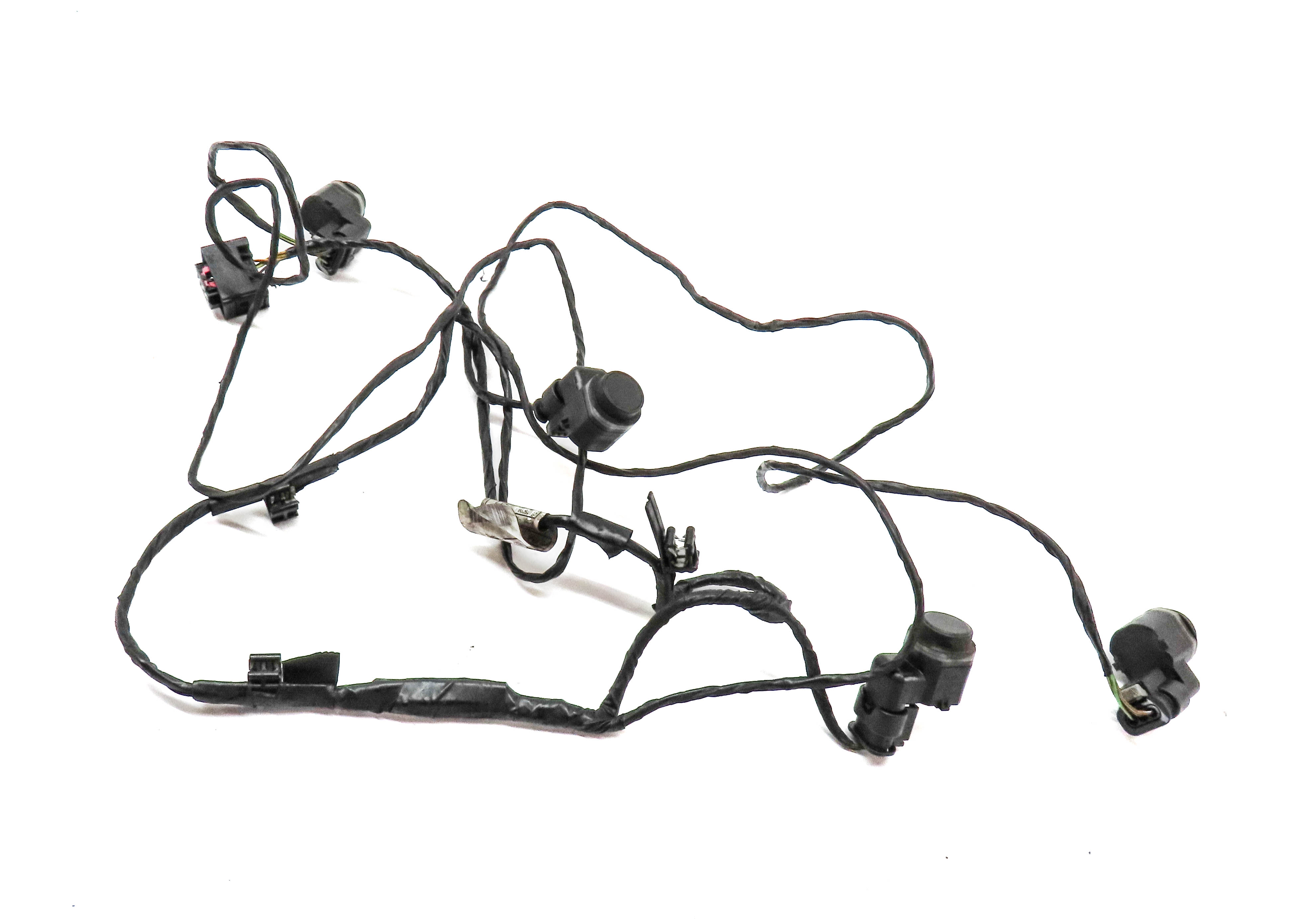 2013 BMW X5 (E70) REAR PARK ASSIST DISTANCE CONTROL PDC SENSOR SET/4 (WHITE) — exact item pictured